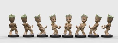 Marvel Cable Guys Lade-Halter Baby Groot 20 cm – Bild 9