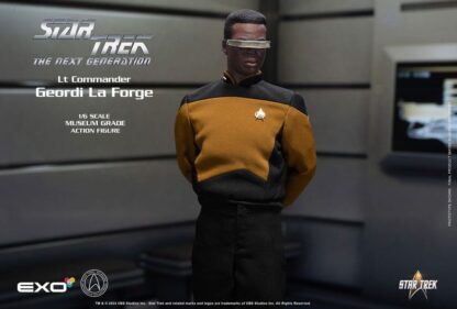 Star Trek: The Next Generation Actionfigur 1/6 Lt. Commander Geordi La Forge (Essentials Version) 28 cm – Bild 2