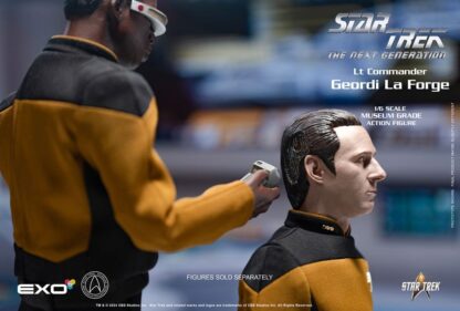 Star Trek: The Next Generation Actionfigur 1/6 Lt. Commander Geordi La Forge (Essentials Version) 28 cm – Bild 6