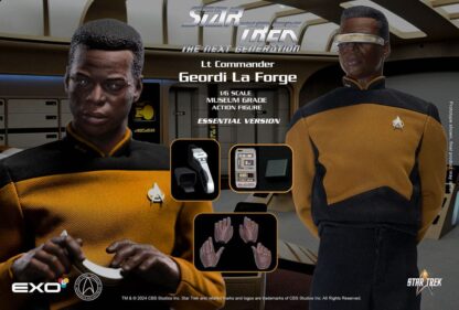 Star Trek: The Next Generation Actionfigur 1/6 Lt. Commander Geordi La Forge (Essentials Version) 28 cm – Bild 9