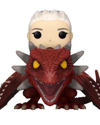 House of the Dragon POP! Rides Deluxe Vinyl Figur Rhaenys Targaryen with Meleys 9 cm