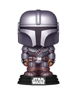 Star Wars: Mandalorian POP! Vinyl Figur Holiday Mandalorian 9 cm