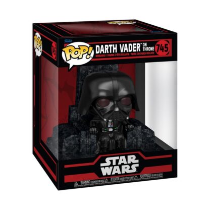 Star Wars: Dark Side POP! Deluxe Vinyl Figur Vader Throne 9 cm – Bild 2