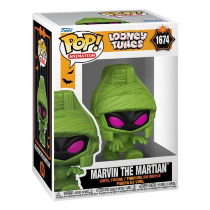 Looney Tunes POP! Television Vinyl Figur Halloween Marvin(Mummy) 9 cm – Bild 2