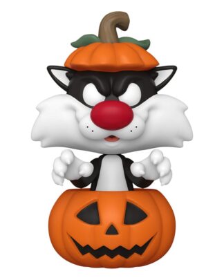 Looney Tunes POP! Television Vinyl Figur Halloween Sylvester w/Pumpkin 9 cm