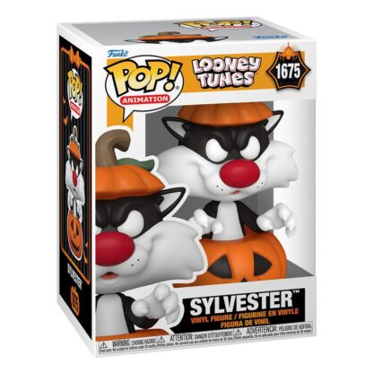 Looney Tunes POP! Television Vinyl Figur Halloween Sylvester w/Pumpkin 9 cm – Bild 2