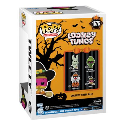 Looney Tunes POP! Television Vinyl Figur Halloween Tweety(Witch) 9 cm – Bild 3