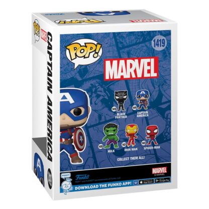 Marvel New Classics POP! Vinyl Figur Captain America 9 cm – Bild 3