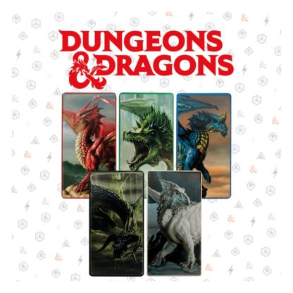 Dungeons & Dragons Metallbarren 5er-Set Chromatic Dragons Ingot – Bild 11