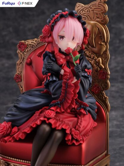 Re:ZERO -Starting Life in Another World F:NEX PVC Statue 1/7 Ram Gothic Ver. 20 cm – Bild 3
