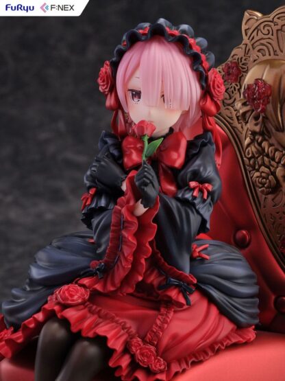 Re:ZERO -Starting Life in Another World F:NEX PVC Statue 1/7 Ram Gothic Ver. 20 cm – Bild 5