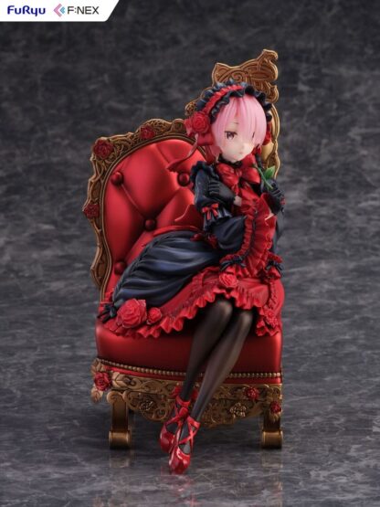 Re:ZERO -Starting Life in Another World F:NEX PVC Statue 1/7 Ram Gothic Ver. 20 cm – Bild 10