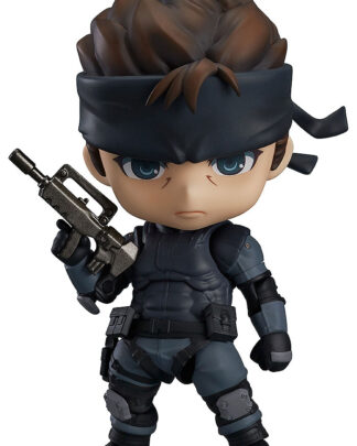 Metal Gear Solid Nendoroid Actionfigur Solid Snake (re-run) 10 cm