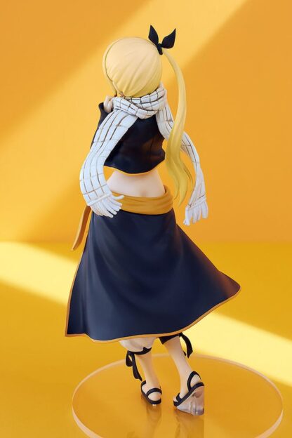 Fairy Tail Pop Up Parade PVC Statue Lucy Heartfilia Natsu Costume Ver. L Size 22 cm – Bild 4