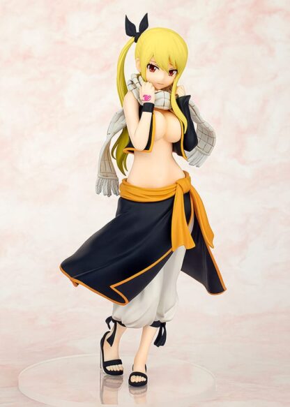 Fairy Tail Pop Up Parade PVC Statue Lucy Heartfilia Natsu Costume Ver. L Size 22 cm – Bild 5