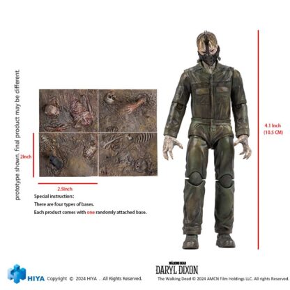 The Walking Dead Exquisite Mini Actionfigur 1/18 Daryl Dixon Dark Eyes Walker 11 cm – Bild 10