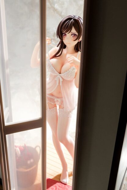 Rent-A-Girlfriend PVC Statue 1/6 Chizuru Mizuhara See-through lingerie figure angel white Ver. 23 cm – Bild 8