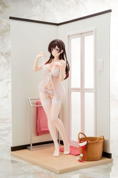 Rent-A-Girlfriend PVC Statue 1/6 Chizuru Mizuhara See-through lingerie figure angel white Ver. 23 cm – Bild 10