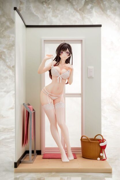 Rent-A-Girlfriend PVC Statue 1/6 Chizuru Mizuhara See-through lingerie figure angel white Ver. 23 cm – Bild 12