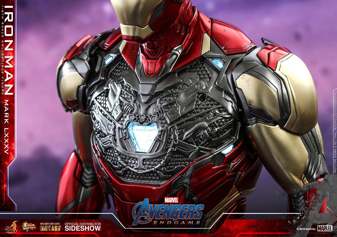 Avengers Endgame Movie Masterpiece Series Diecast Actionfigur 1 6 Iron Man Mark LXXXV 32 cm Nerdchandise