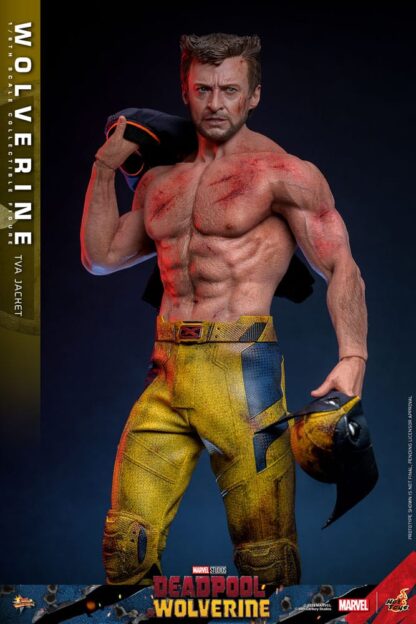 Deadpool & Wolverine Movie Masterpiece Actionfigur 1/6 Wolverine (TVA Jacket Version) 31 cm – Bild 10