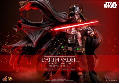 Star Wars Actionfigur 1/6 Darth Vader (Battle Damaged) Deluxe Version 35 cm – Bild 2
