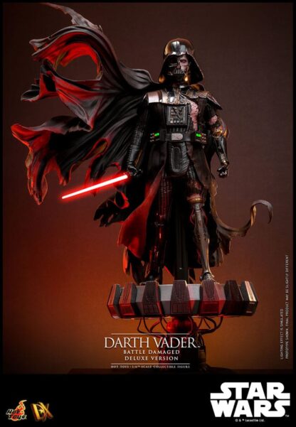 Star Wars Actionfigur 1/6 Darth Vader (Battle Damaged) Deluxe Version 35 cm – Bild 6