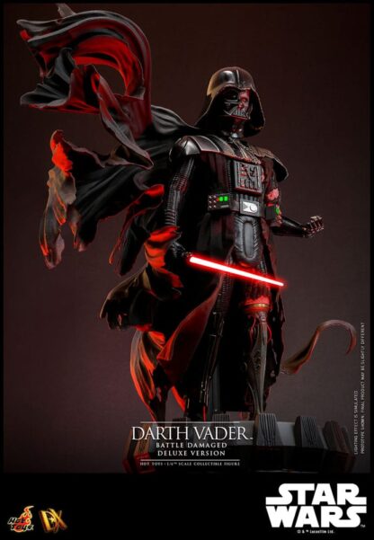 Star Wars Actionfigur 1/6 Darth Vader (Battle Damaged) Deluxe Version 35 cm – Bild 7