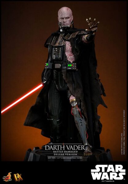 Star Wars Actionfigur 1/6 Darth Vader (Battle Damaged) Deluxe Version 35 cm – Bild 11