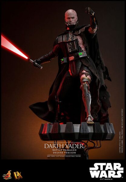 Star Wars Actionfigur 1/6 Darth Vader (Battle Damaged) Deluxe Version 35 cm – Bild 12