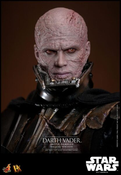 Star Wars Actionfigur 1/6 Darth Vader (Battle Damaged) Deluxe Version 35 cm – Bild 14