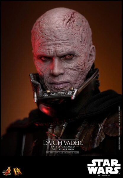 Star Wars Actionfigur 1/6 Darth Vader (Battle Damaged) Deluxe Version 35 cm – Bild 15