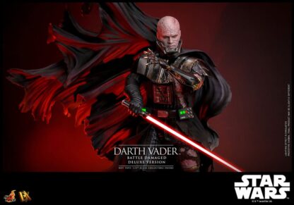 Star Wars Actionfigur 1/6 Darth Vader (Battle Damaged) Deluxe Version 35 cm – Bild 19