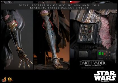 Star Wars Actionfigur 1/6 Darth Vader (Battle Damaged) 35 cm – Bild 17