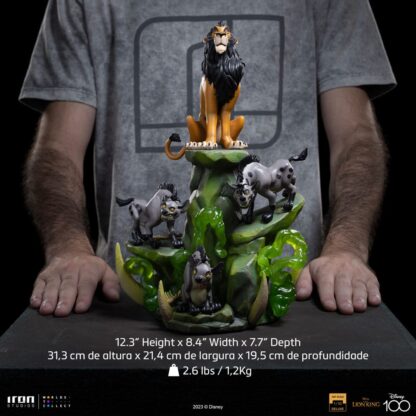 The Lion King Art Scale Deluxe Statue 1/10 Scar Deluxe 31 cm – Bild 17