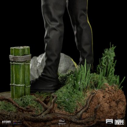 Star Wars Book of Boba Fett Art Scale Statue 1/10 Luke Skywalker & Grogu Training 20 cm – Bild 10