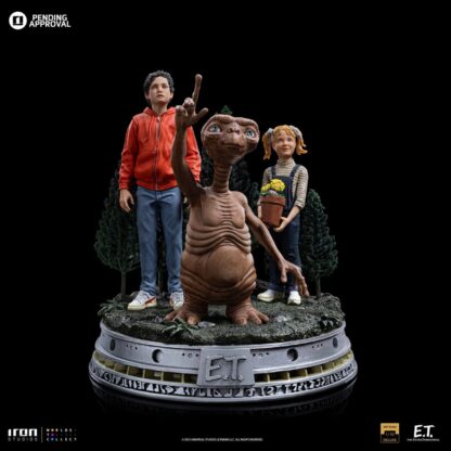 E.T. Der Außerirdische Deluxe Art Scale Statue 1/10 E.T., Elliot and Gertie 19 cm – Bild 2