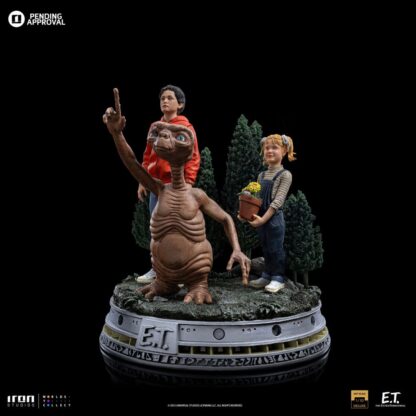 E.T. Der Außerirdische Deluxe Art Scale Statue 1/10 E.T., Elliot and Gertie 19 cm – Bild 3