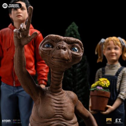 E.T. Der Außerirdische Deluxe Art Scale Statue 1/10 E.T., Elliot and Gertie 19 cm – Bild 9