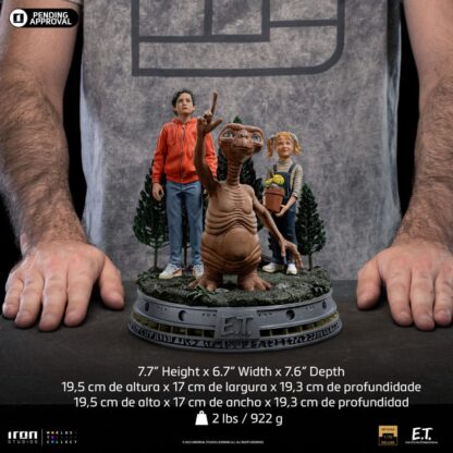E.T. Der Außerirdische Deluxe Art Scale Statue 1/10 E.T., Elliot and Gertie 19 cm – Bild 12