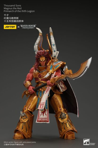 Warhammer The Horus Heresy Actionfigur 1/18 Thousand sons Magnus the Red Primarch of the XVth Legion 12 cm – Bild 11
