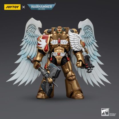 Warhammer 40,000 Actionfigur 1/18 Blood Angels Sanguinary Guard with Encarmine Axe 12 cm – Bild 2