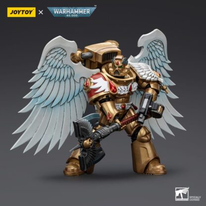 Warhammer 40,000 Actionfigur 1/18 Blood Angels Sanguinary Guard with Encarmine Axe 12 cm – Bild 5