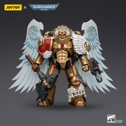 Warhammer 40,000 Actionfigur 1/18 Blood Angels Sanguinary Guard with Encarmine Axe and Inferno Pistol 12 cm – Bild 2