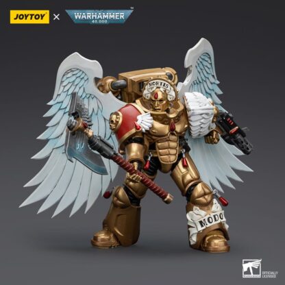 Warhammer 40,000 Actionfigur 1/18 Blood Angels Sanguinary Guard with Encarmine Axe and Inferno Pistol 12 cm – Bild 5