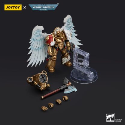 Warhammer 40,000 Actionfigur 1/18 Blood Angels Sanguinary Guard with Encarmine Axe and Inferno Pistol 12 cm – Bild 6
