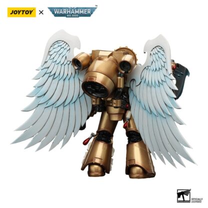 Warhammer 40,000 Actionfigur 1/18 Blood Angels Sanguinary Guard with Encarmine Axe and Inferno Pistol 12 cm – Bild 7