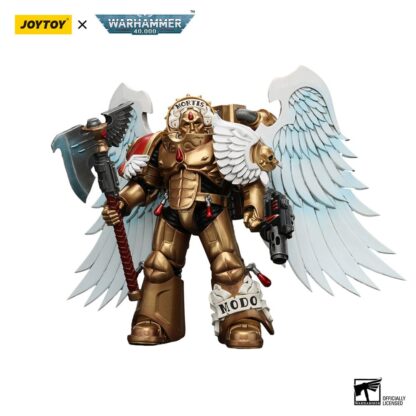 Warhammer 40,000 Actionfigur 1/18 Blood Angels Sanguinary Guard with Encarmine Axe and Inferno Pistol 12 cm – Bild 8