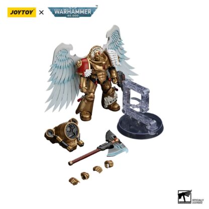 Warhammer 40,000 Actionfigur 1/18 Blood Angels Sanguinary Guard with Encarmine Axe and Inferno Pistol 12 cm – Bild 10