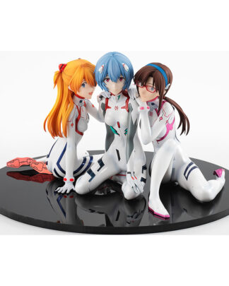 Evangelion: 3.0+1.0 Thrice Upon a Time PVC Statue 1/8 Asuka/Rei/Mari: Newtype Cover Ver.